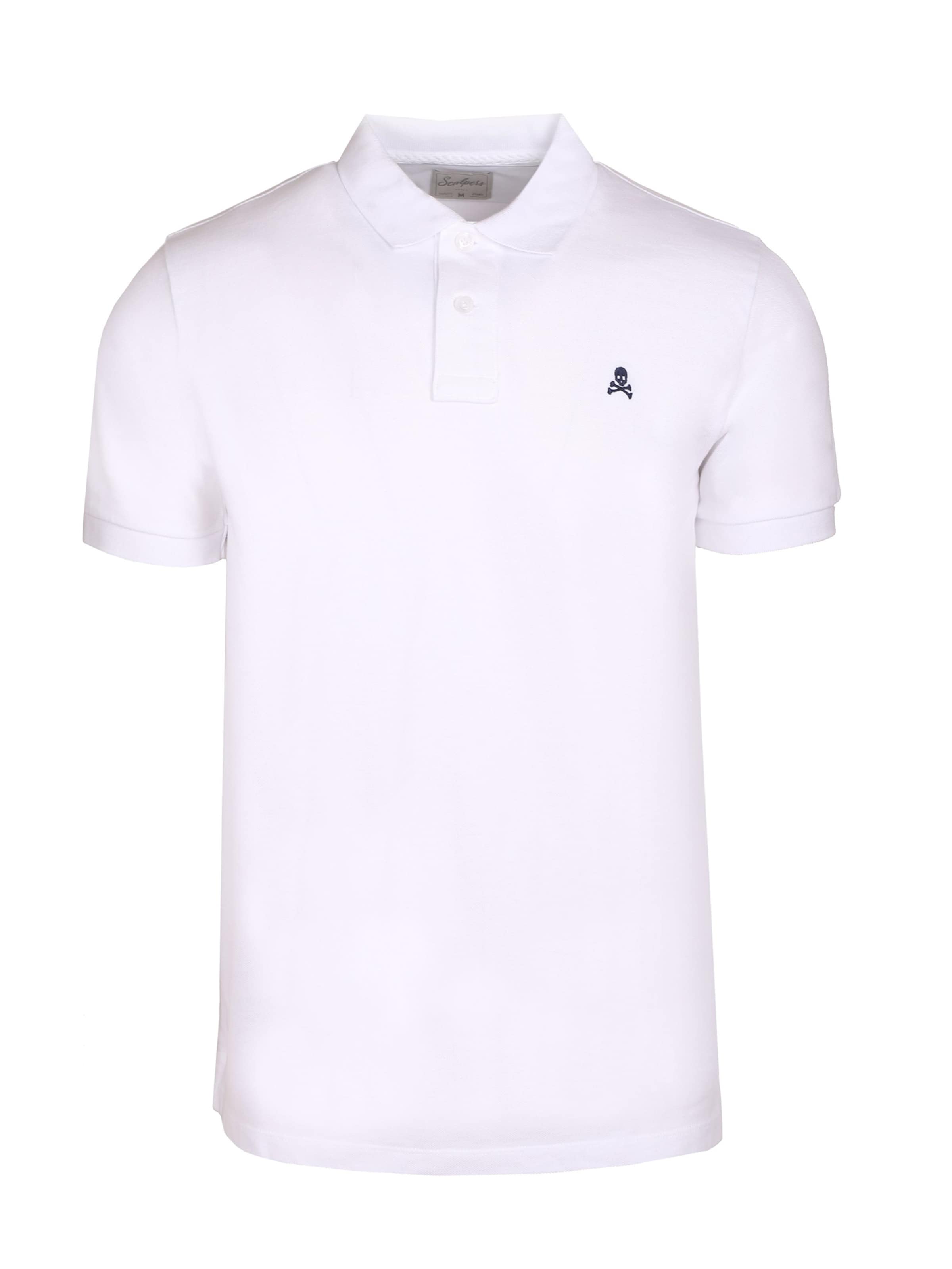 Scalpers Shirt in Wit: voorkant