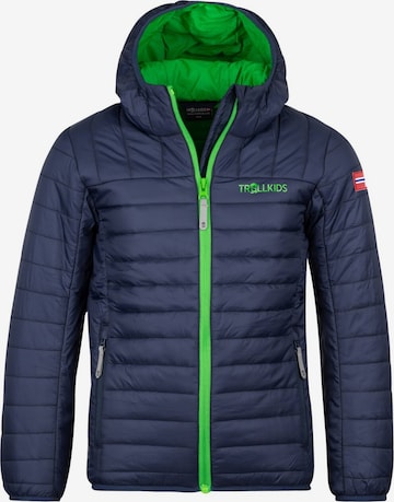 TROLLKIDS Outdoor jacket in Blue: front