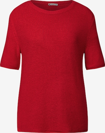 STREET ONE Sweater in Red: front