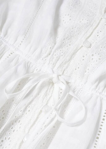 Bluză 'Lili' de la MANGO pe alb