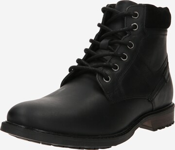 Bottines à lacets BURTON MENSWEAR LONDON en noir : devant