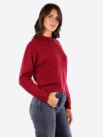 Pullover 'Maglia' di Yes Zee in rosso