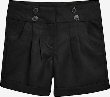 Next Trousers in Black: front