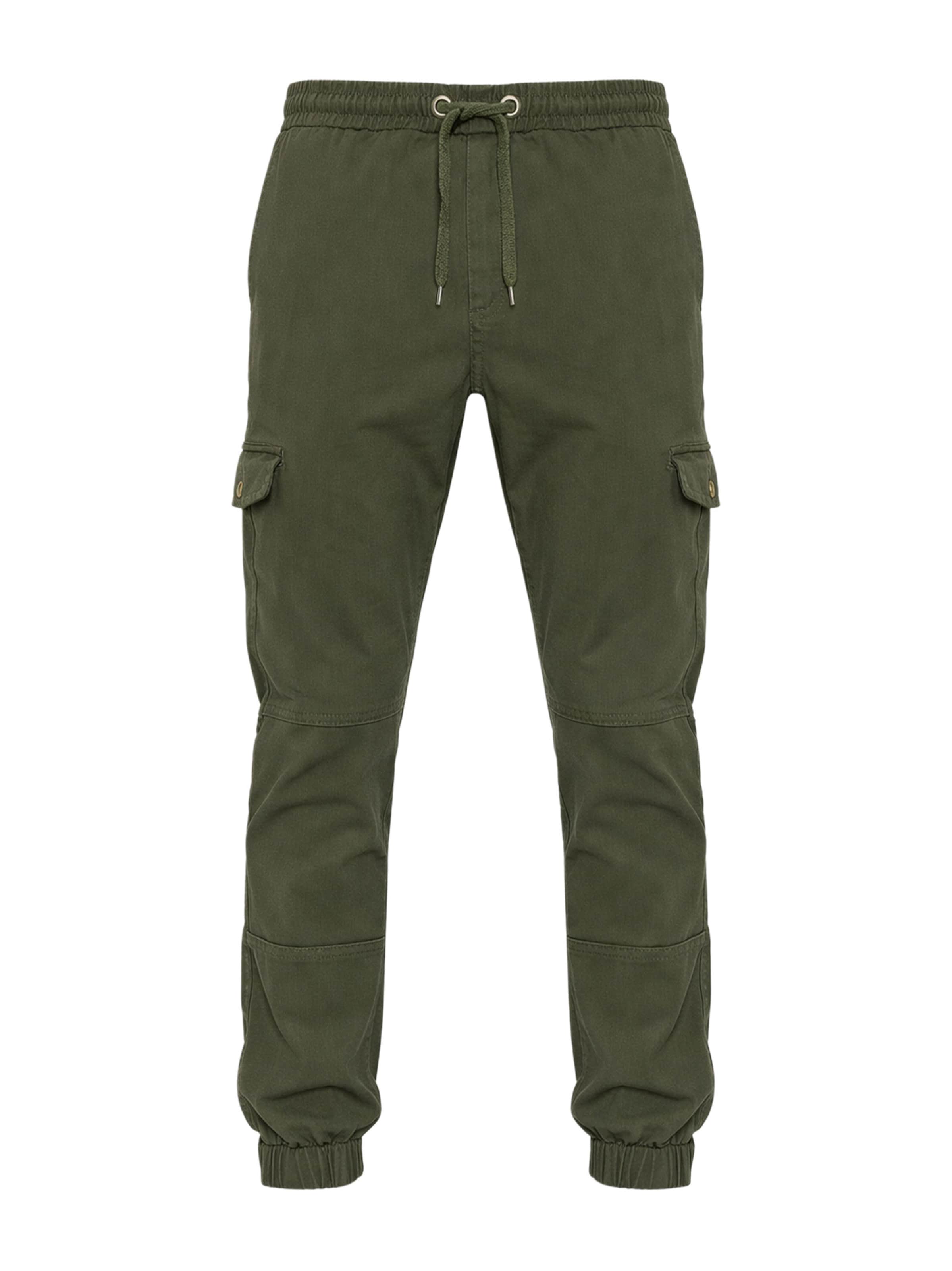 Alessandro Salvarini Cargo trousers in Green: front