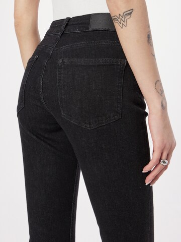 PULZ Jeans - Slimfit Vaquero 'JOY' en negro