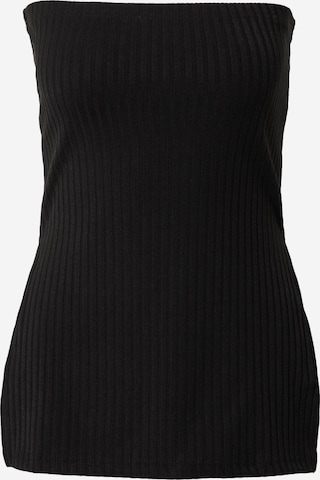 Edikted Top 'Dekota' in Black: front