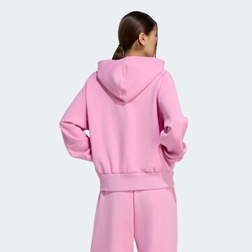 ADIDAS SPORTSWEAR Athletic Zip-Up Hoodie in Pink