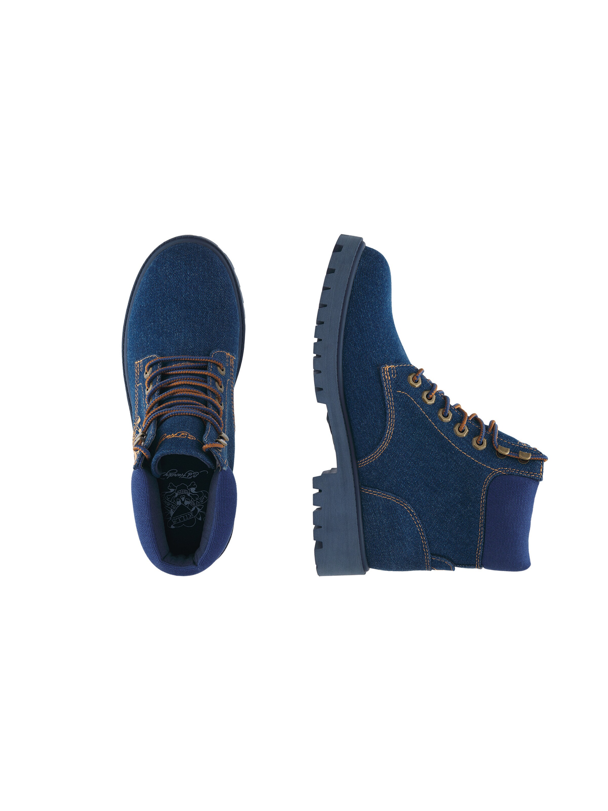 Boots di Ed Hardy in blu
