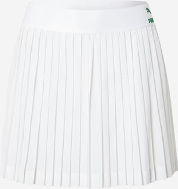 PUMA Sportovní sukně – bílá: přední strana