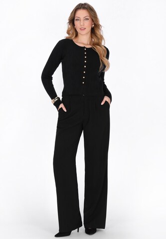 faina Strickjacke in Schwarz