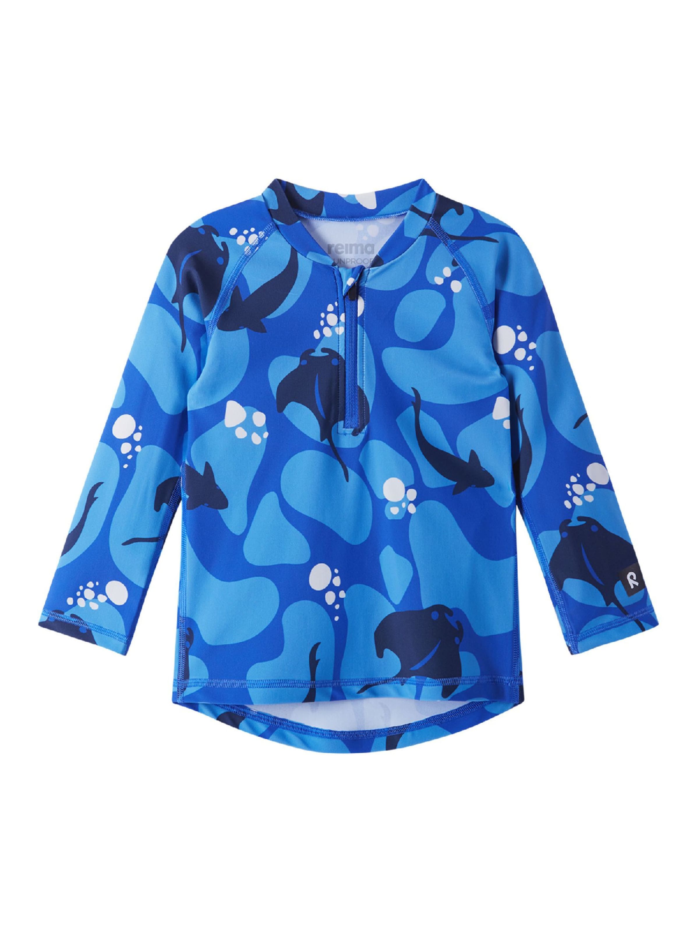 Reima UV protection 'Tuvalu' in Blue: front
