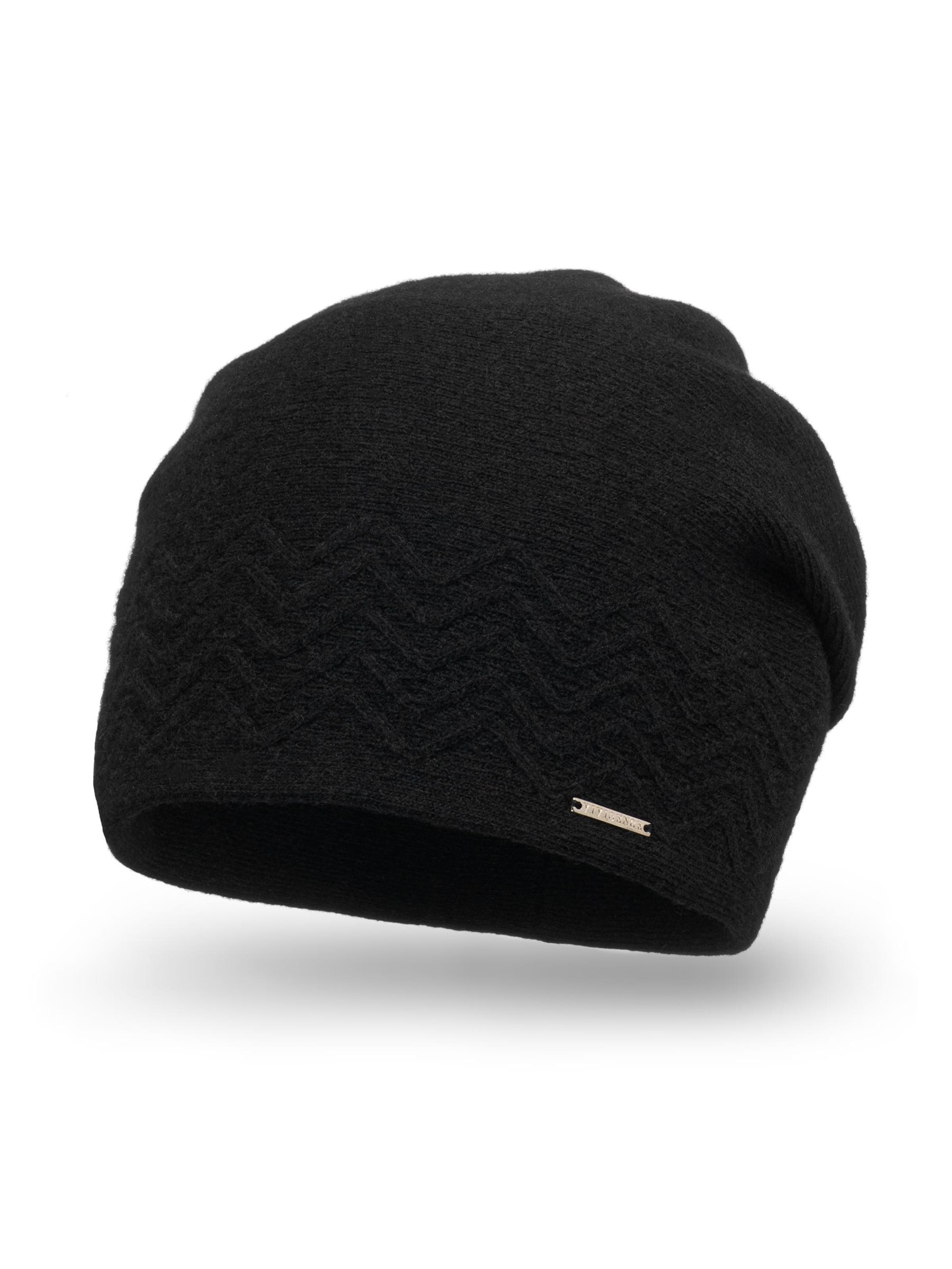 Vivisence Mütze '7090'‌‌ in Schwarz: Vorderseite