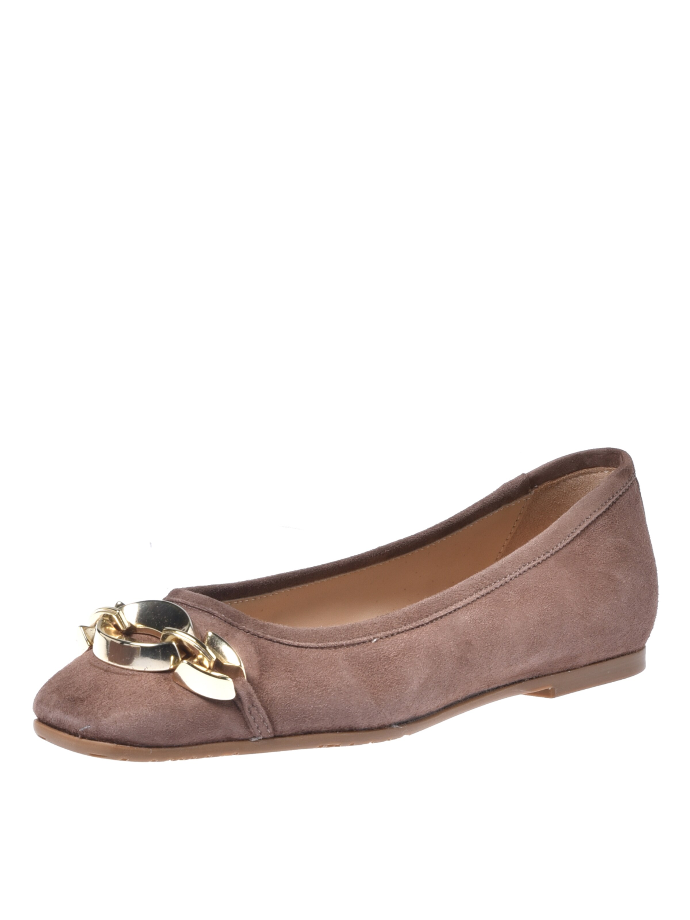 BALDININI Ballerina in Grijs: voorkant