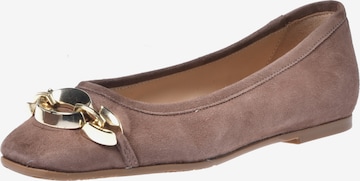 BALDININI Ballerina in Grijs: voorkant