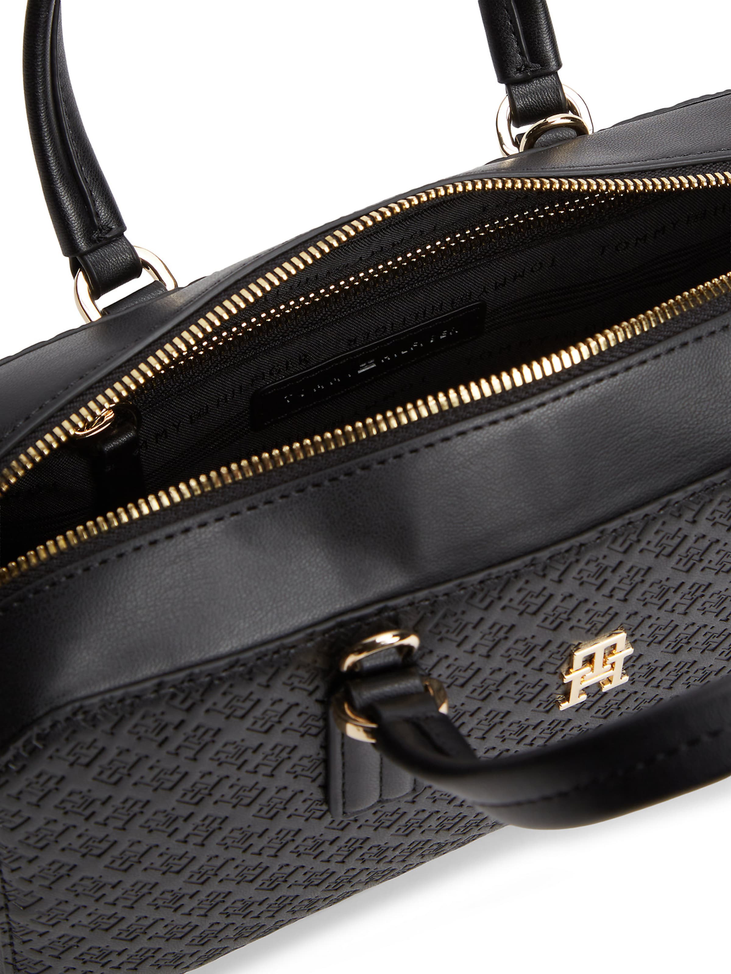 TOMMY HILFIGER Handtasche in Schwarz