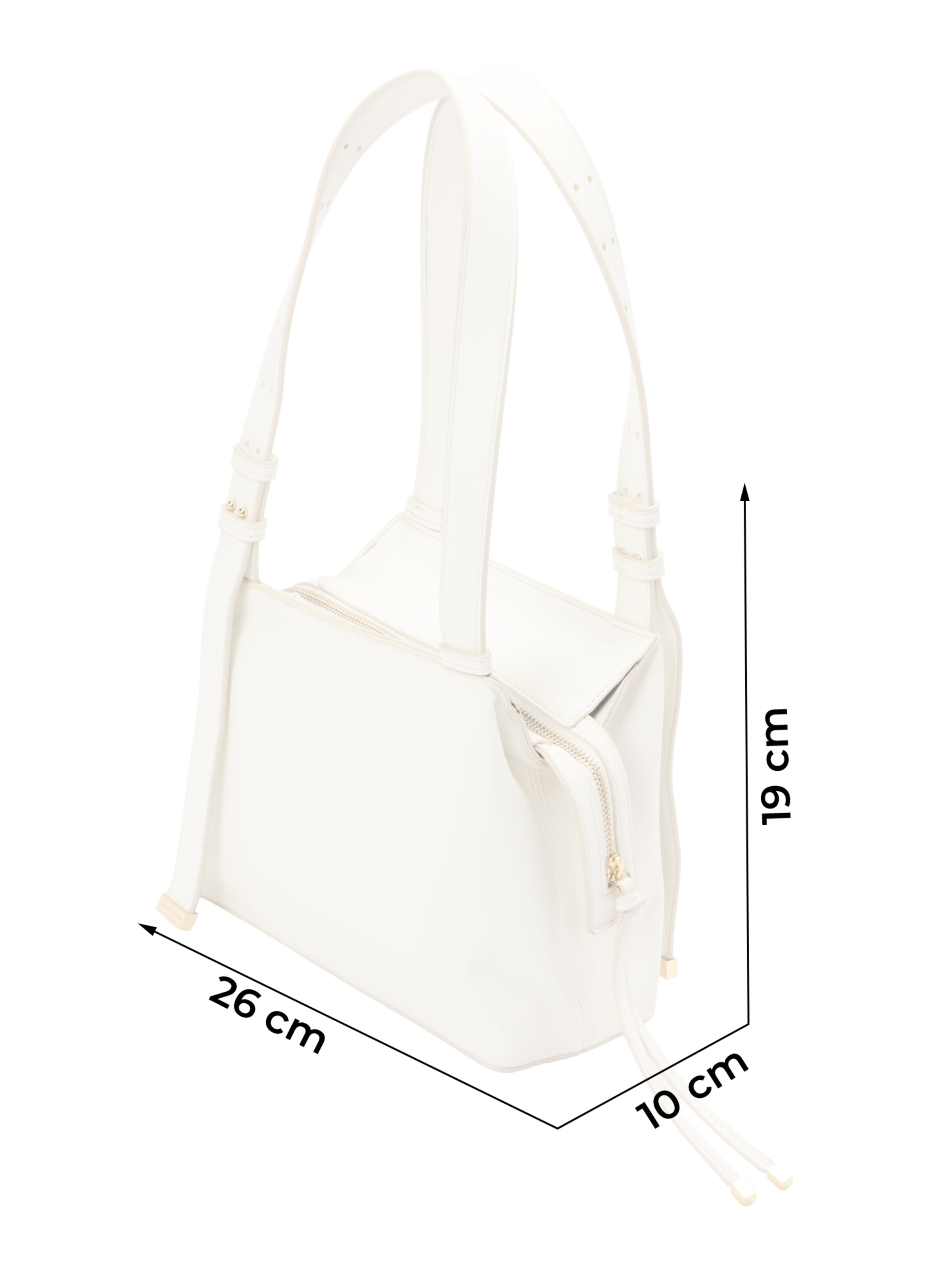 Geantă de umăr 'ALICE' de la ARMANI EXCHANGE pe alb