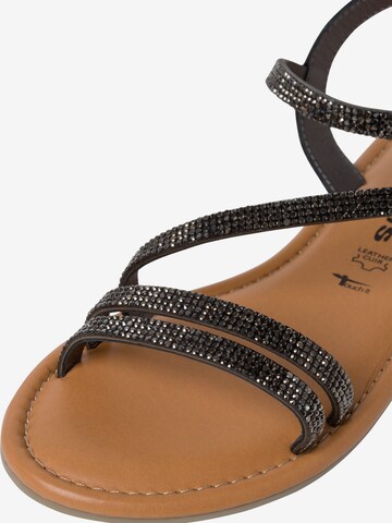 TAMARIS Sandals in Black