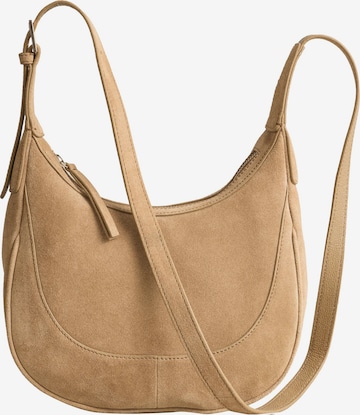 Next Olkalaukku värissä ruskea: etupuoli