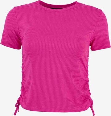 LELA Shirt in Roze: voorkant