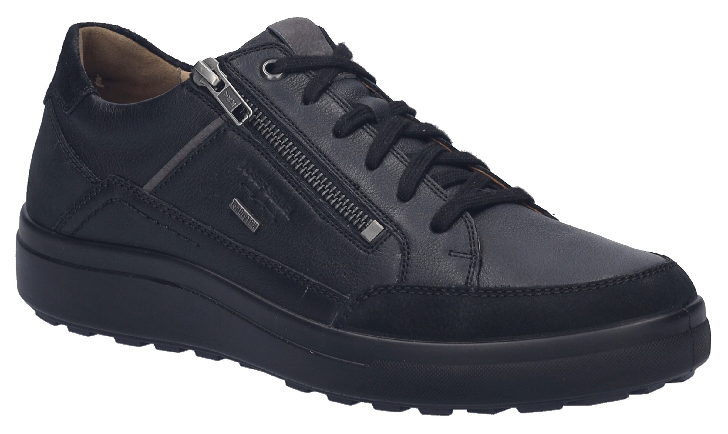 JOSEF SEIBEL Sneakers in Black: front