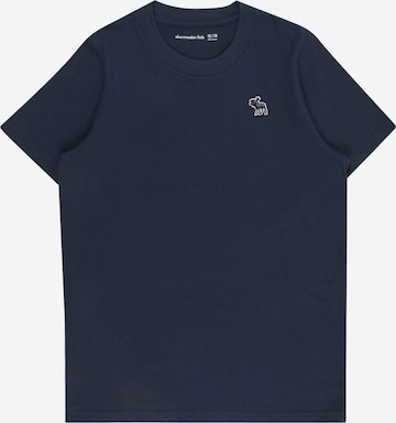 T-Shirt 'DEC 4 ESSENTIAL' Abercrombie & Fitch en bleu : devant