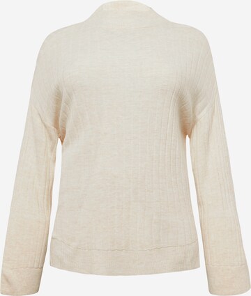 ONLY Carmakoma Pullover 'NEW TESSA' i beige: forside