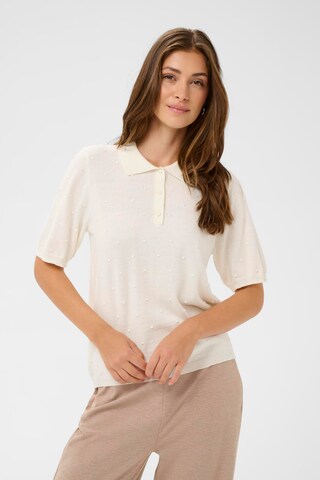 Cream Bluse 'CRHanne' i hvid: forside