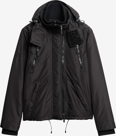 Superdry Veste d’hiver en noir, Vue avec produit