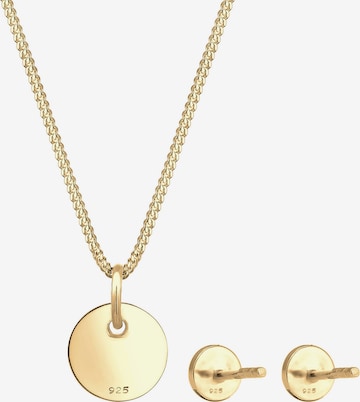 ELLI Schmuckset 'Geo' in Gold