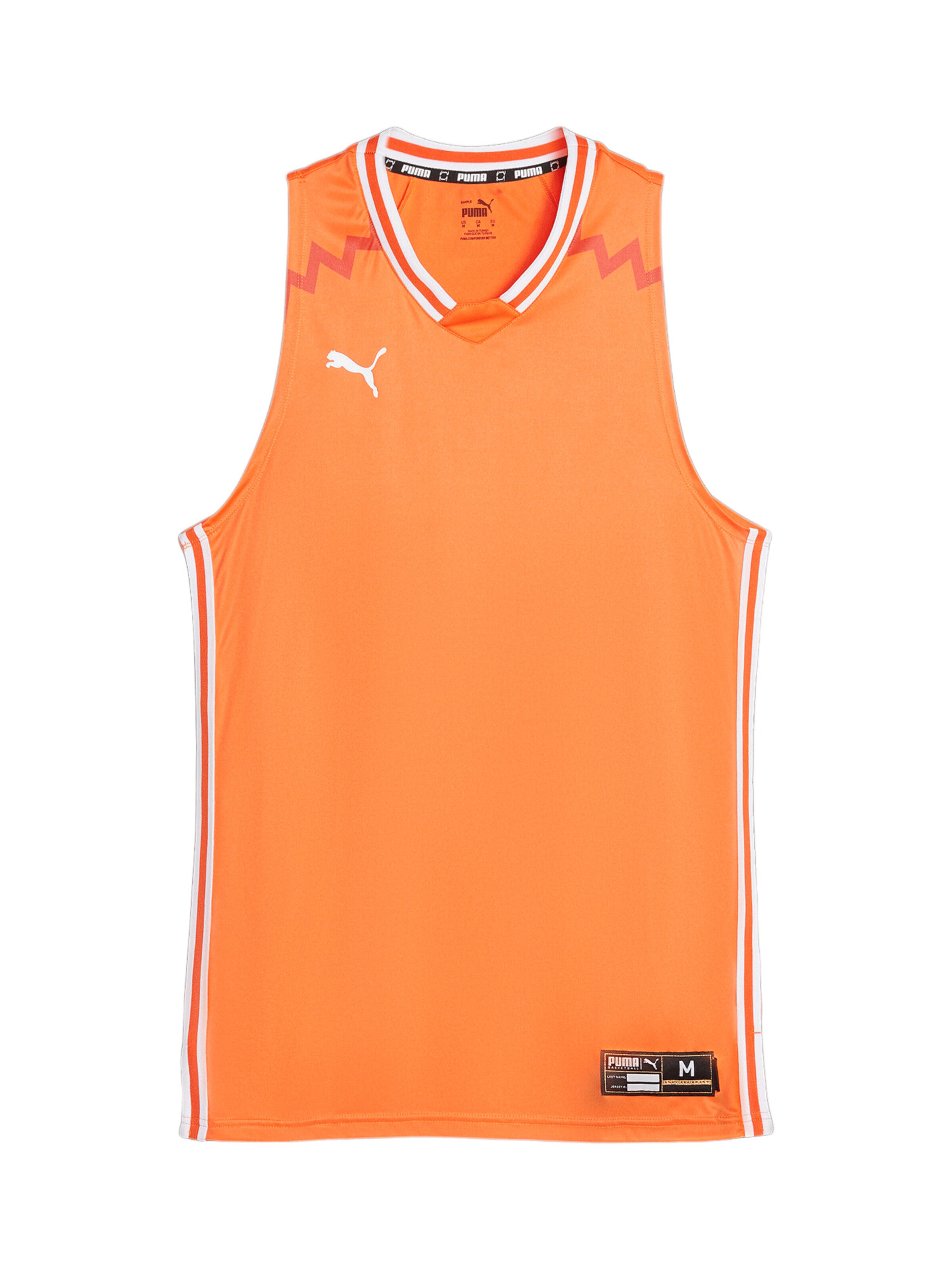 PUMA Trikot 'Hoops Team Game' in Orange: Vorderseite