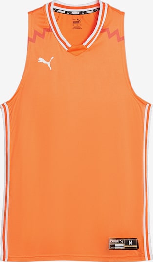 PUMA Trikoo 'Hoops Team Game' koossa S värissä hummeri / vaaleanoranssi / valkoinen, Tuotenäkymä