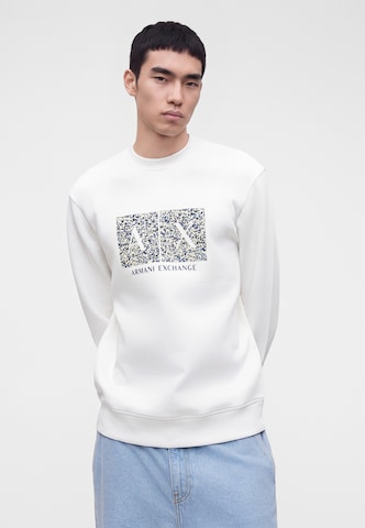 ARMANI EXCHANGE Свитшот в Белый