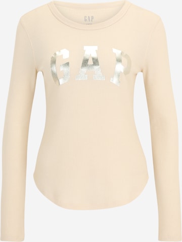 Maglietta di Gap Petite in beige: frontale