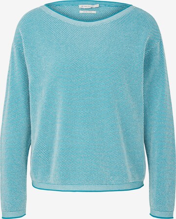 Pull-over TOM TAILOR en bleu : devant