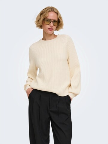 ONLY Pullover 'ONLIDA' in Grau: Vorderseite