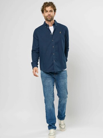 MCS - Ajuste regular Camisa 'Tom' en azul