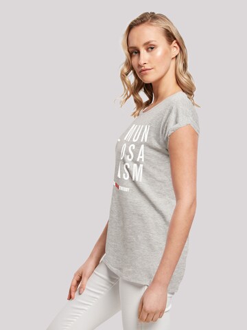 F4NT4STIC Shirt 'Immune To Sarcasm' in Grey