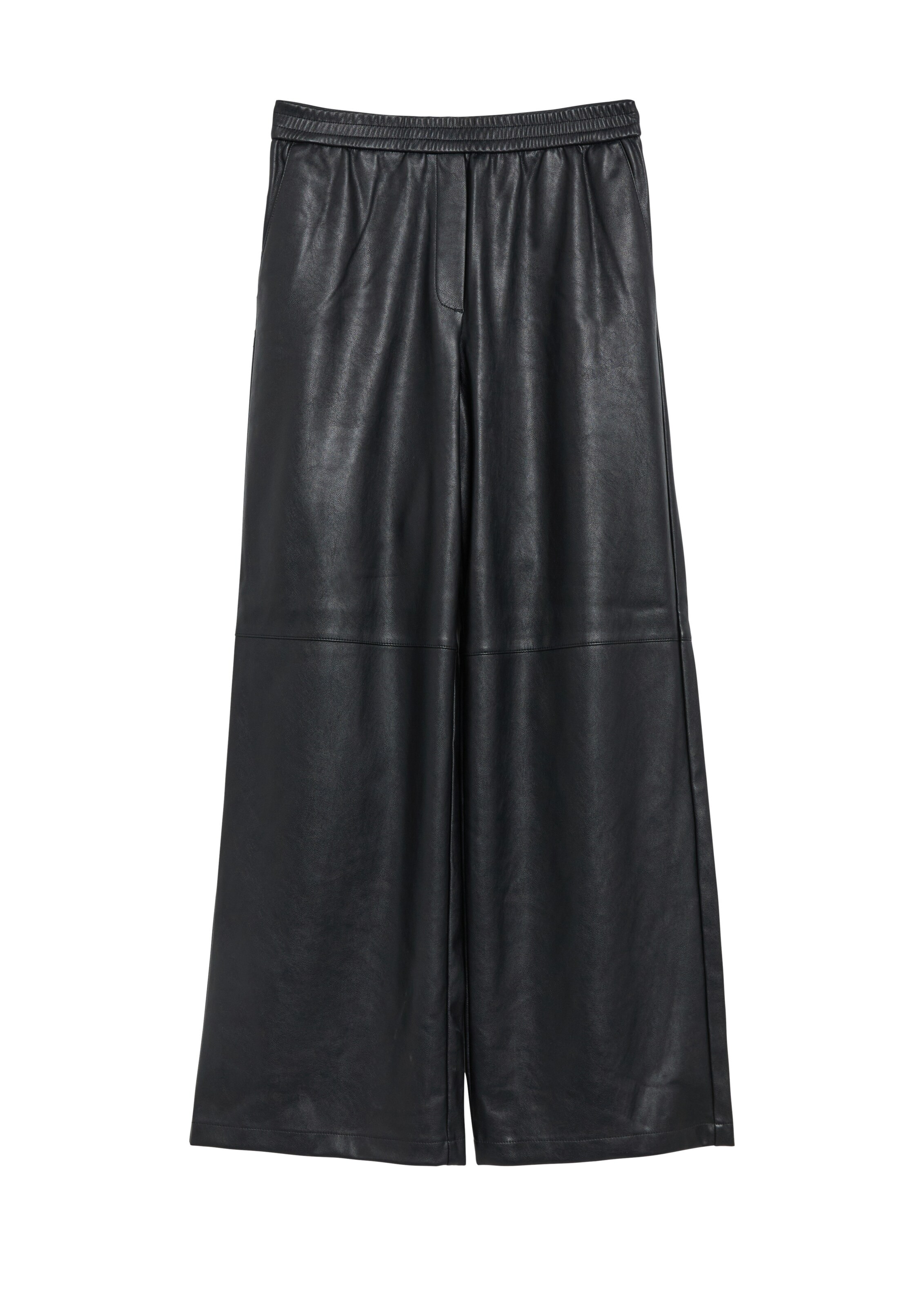 Wide Leg Pantalon s.Oliver en noir : devant