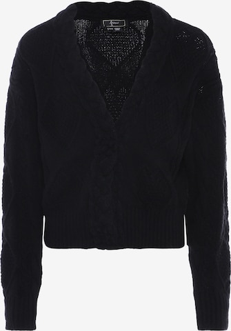 Cardigan faina en noir : devant