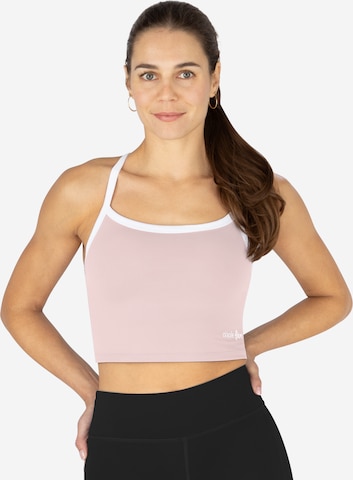 Circle Five Sporttop 'Sporttop mit integrierten Cups' in Pink: Vorderseite