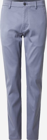 Pantalon chino Calvin Klein en bleu : devant