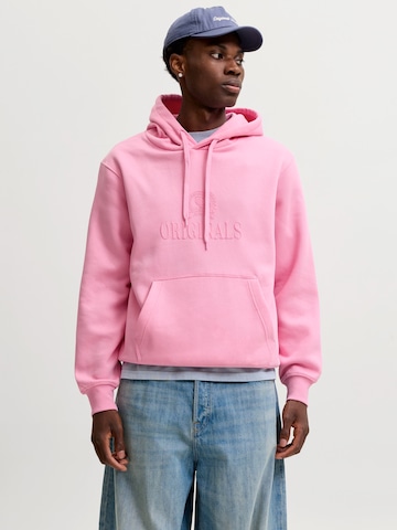 JACK & JONES Mikina 'JORFrederiks Berg' – pink: přední strana