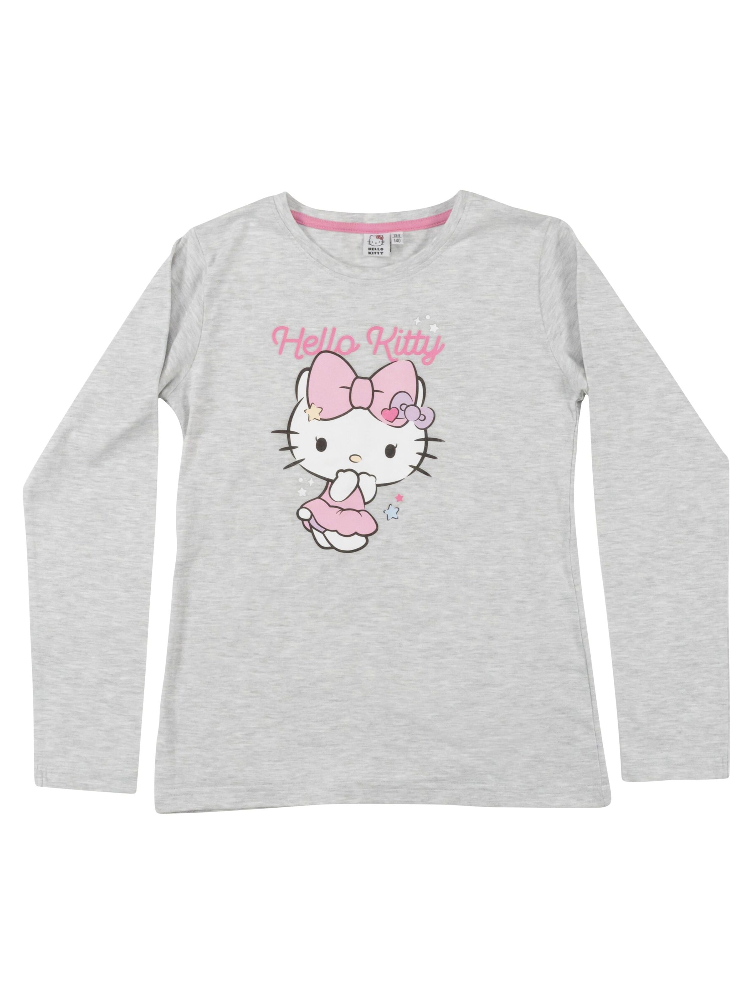 HELLO KITTY Schlafanzug 'Pink Bow'‌‌‌‌‌‌‌‌ in Mischfarben