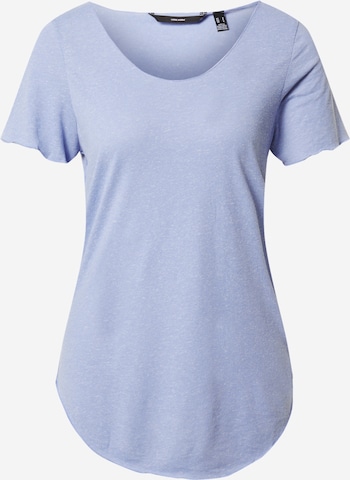 VERO MODA Shirt 'Lua' in Blue: front