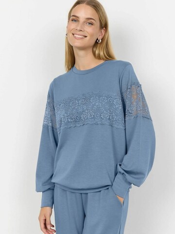 Felpa 'Banu 201' di Soyaconcept in blu: frontale