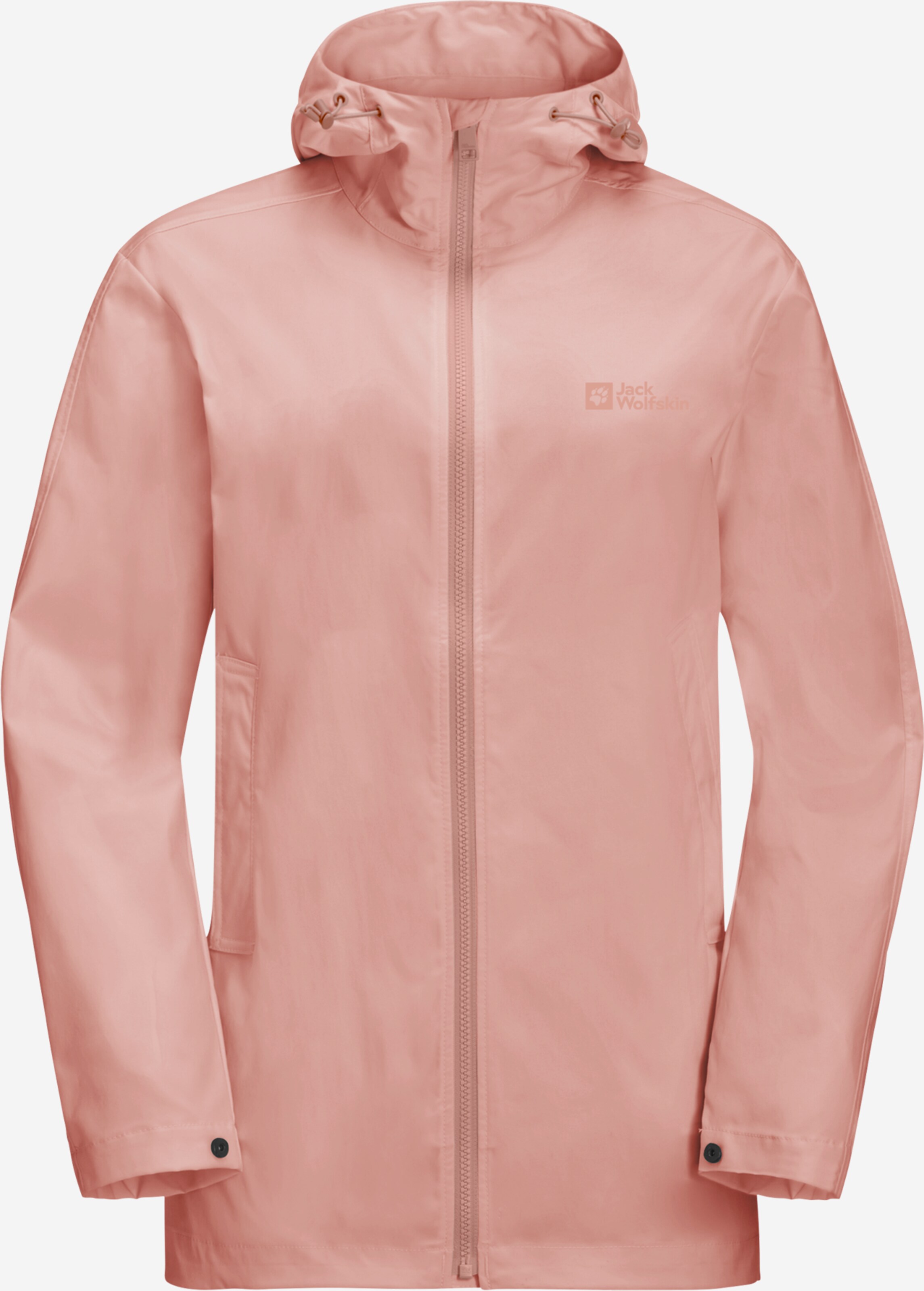 JACK WOLFSKIN Weatherproof jacket DESERT WIND in Rose ABOUT YOU