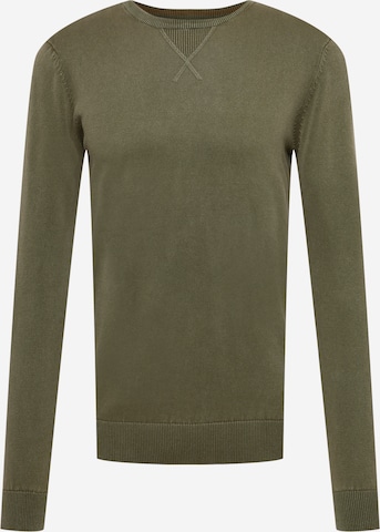 BLEND Sweater in Green: front