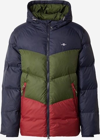 GANTZimska jakna - plava boja: prednji dio