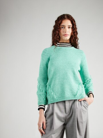 GERRY WEBER Trui in Groen: voorkant