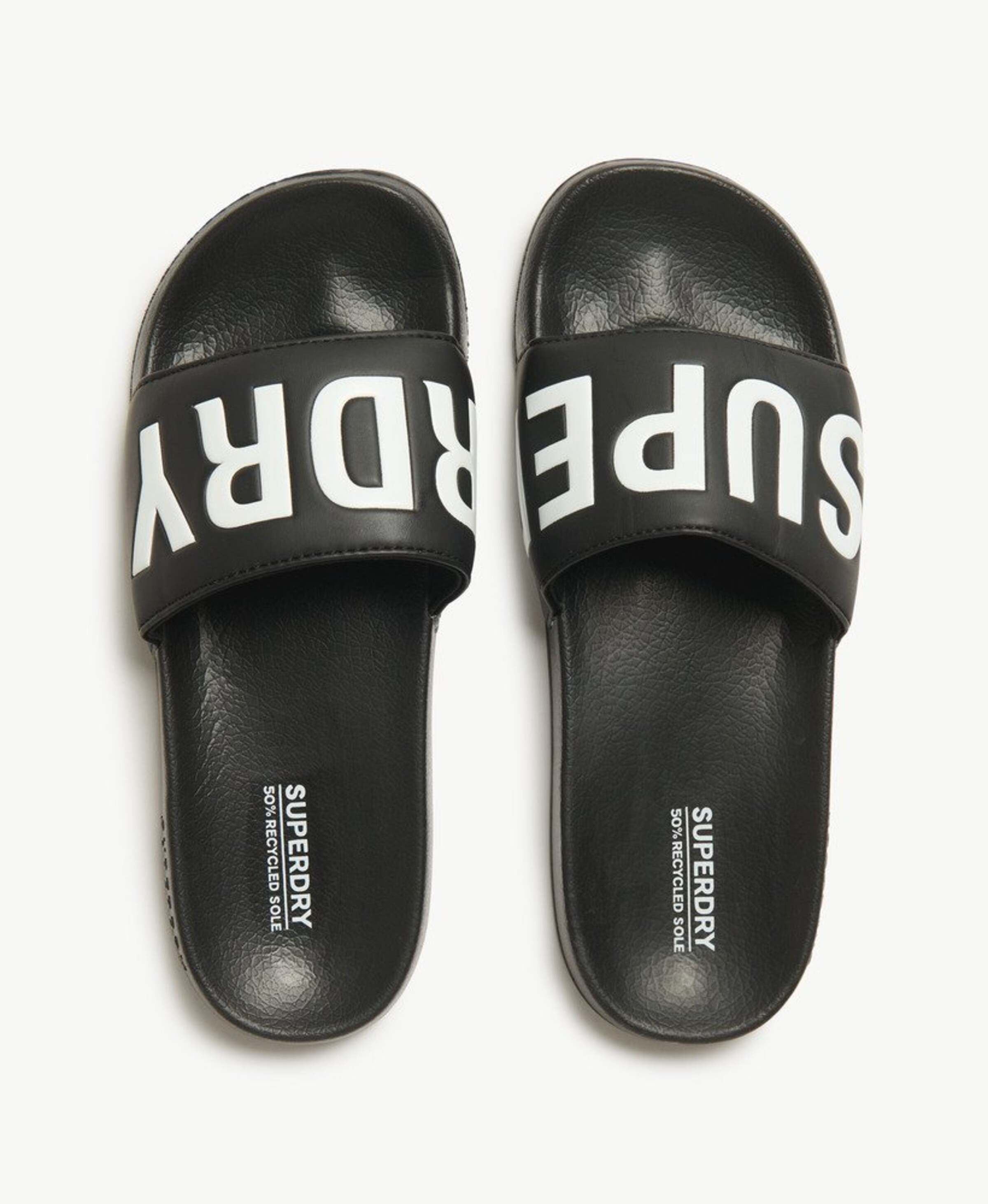 Superdry & Co Badeschuh in Schwarz
